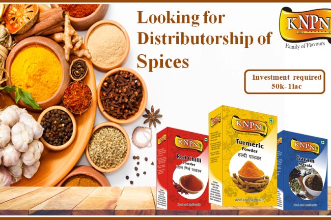 Avail of the Spices Distributorship Business Opportunities in Pan India