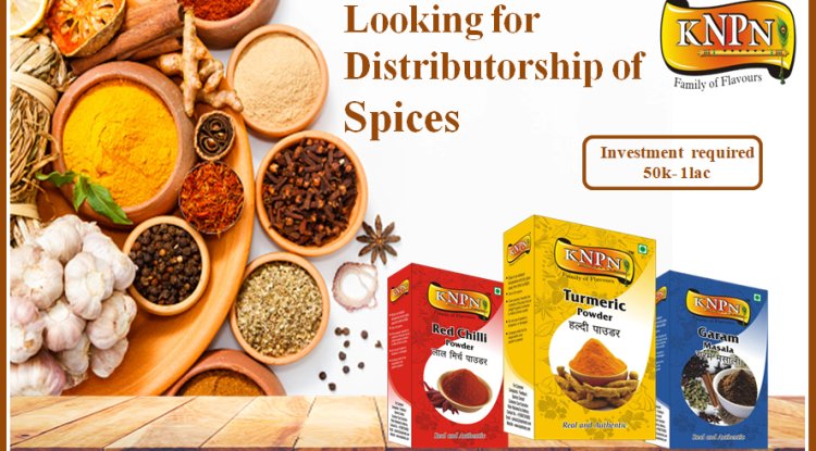 Avail of the Spices Distributorship Business Opportunities in Pan India