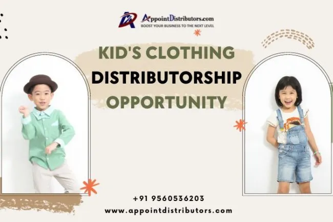 Elevate Kids' Fashion with Appoint Distributors: Kid's Clothing Distributorship Opportunity