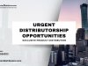 Urgent Distributorship Opportunities for Exclusive Product Distribution