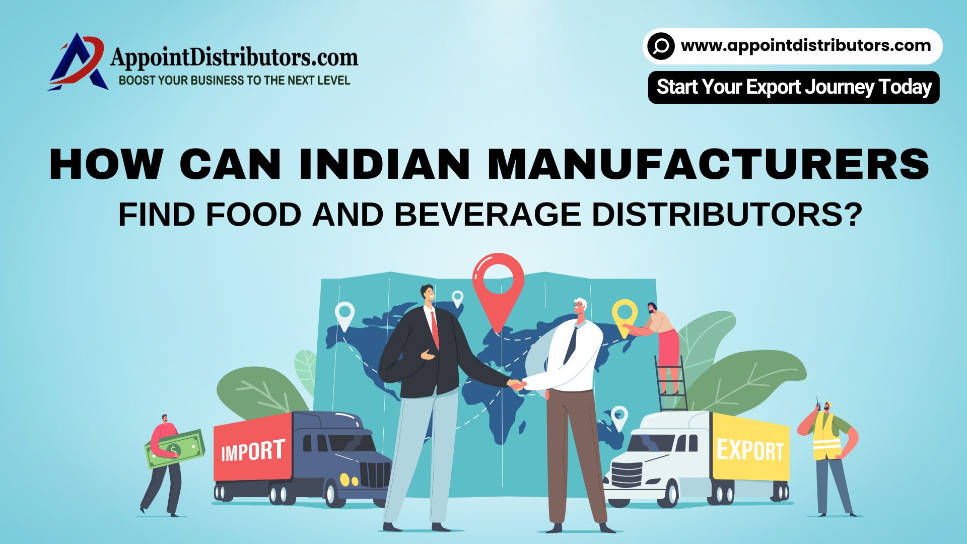 How Can Indian Manufacturers Find Food and Beverage Distributors?