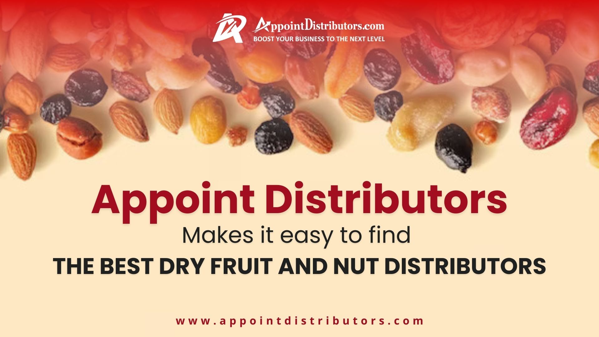 Appointdistributors.com makes it easy to find the best dry fruit and nut distributors.