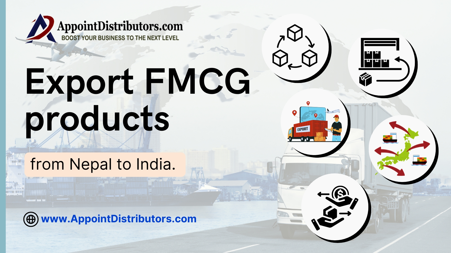 Export FMCG products from Nepal to India