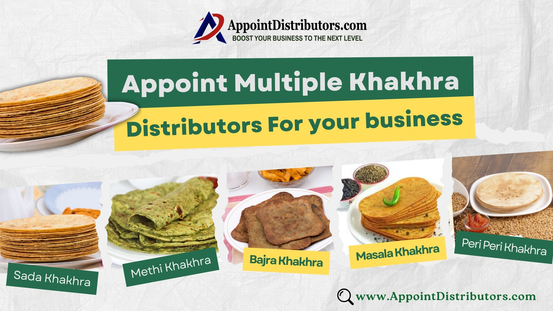 Appoint Multiple Khakhra Distributors For your business