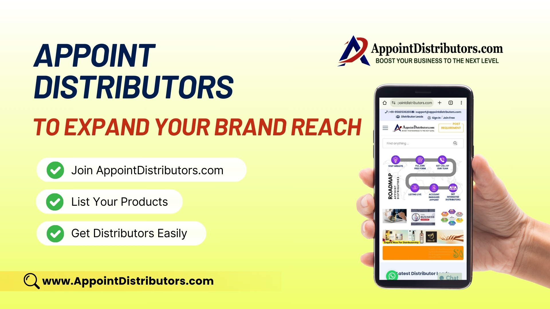 Appoint Distributors to Expand Your Brand Reach