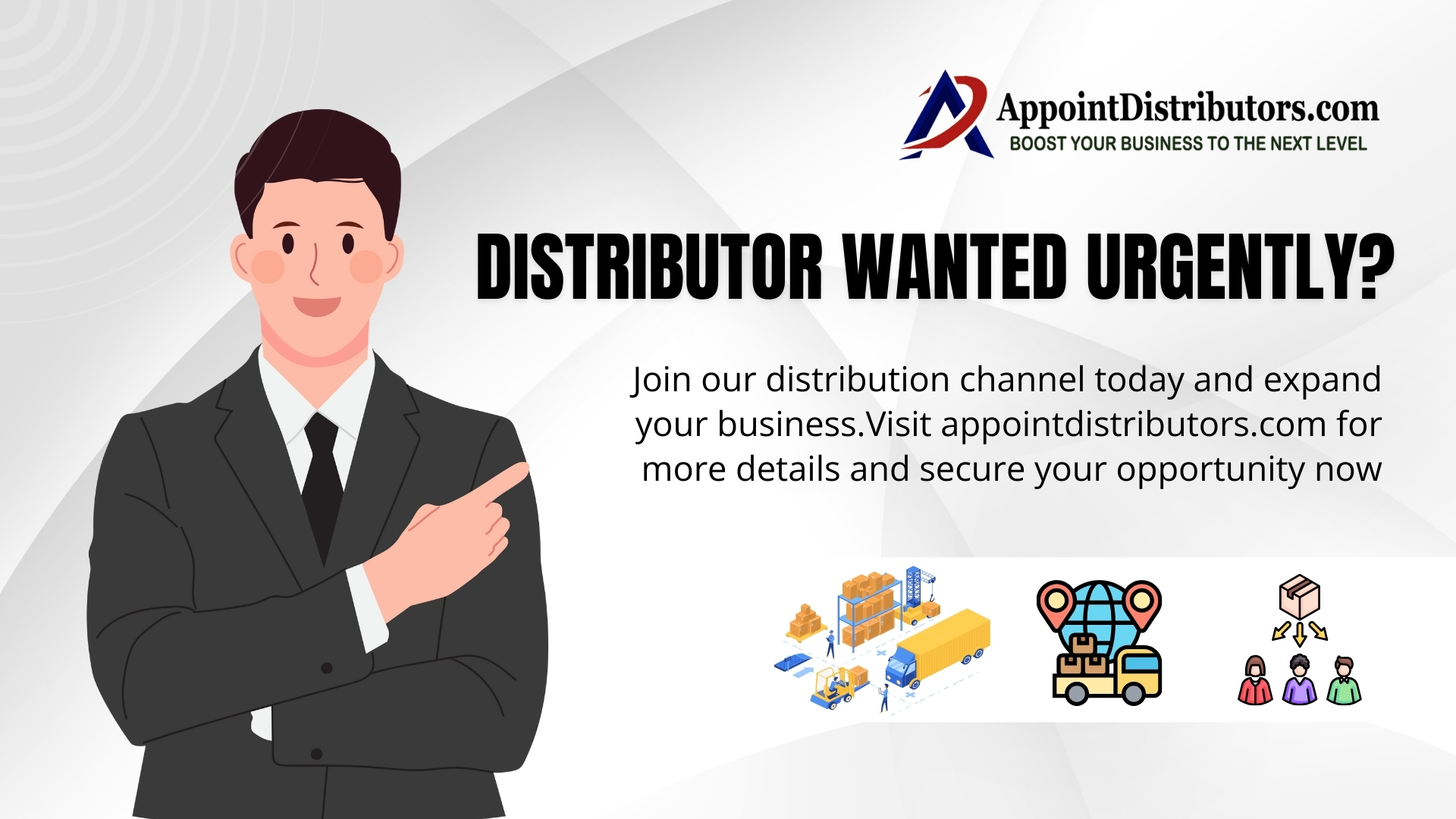 Distributor Wanted Urgently? Join Our Distribution Channel Today