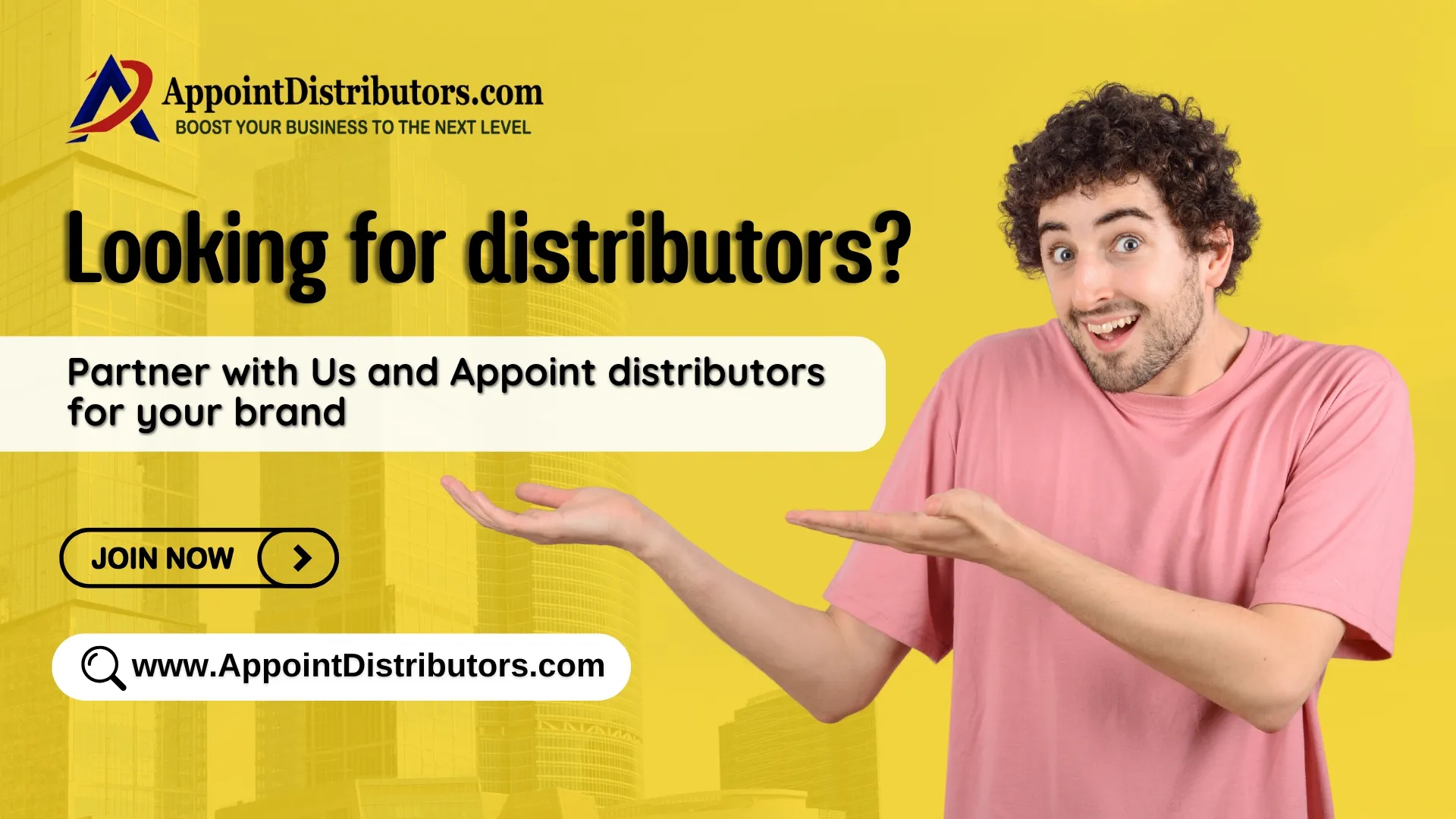 Looking for distributors? Partner with us and appoint distributors for your brand