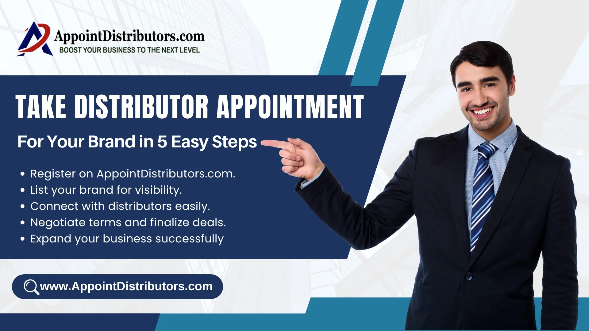 Take Distributor Appointment for Your Brand in 5 Easy Steps