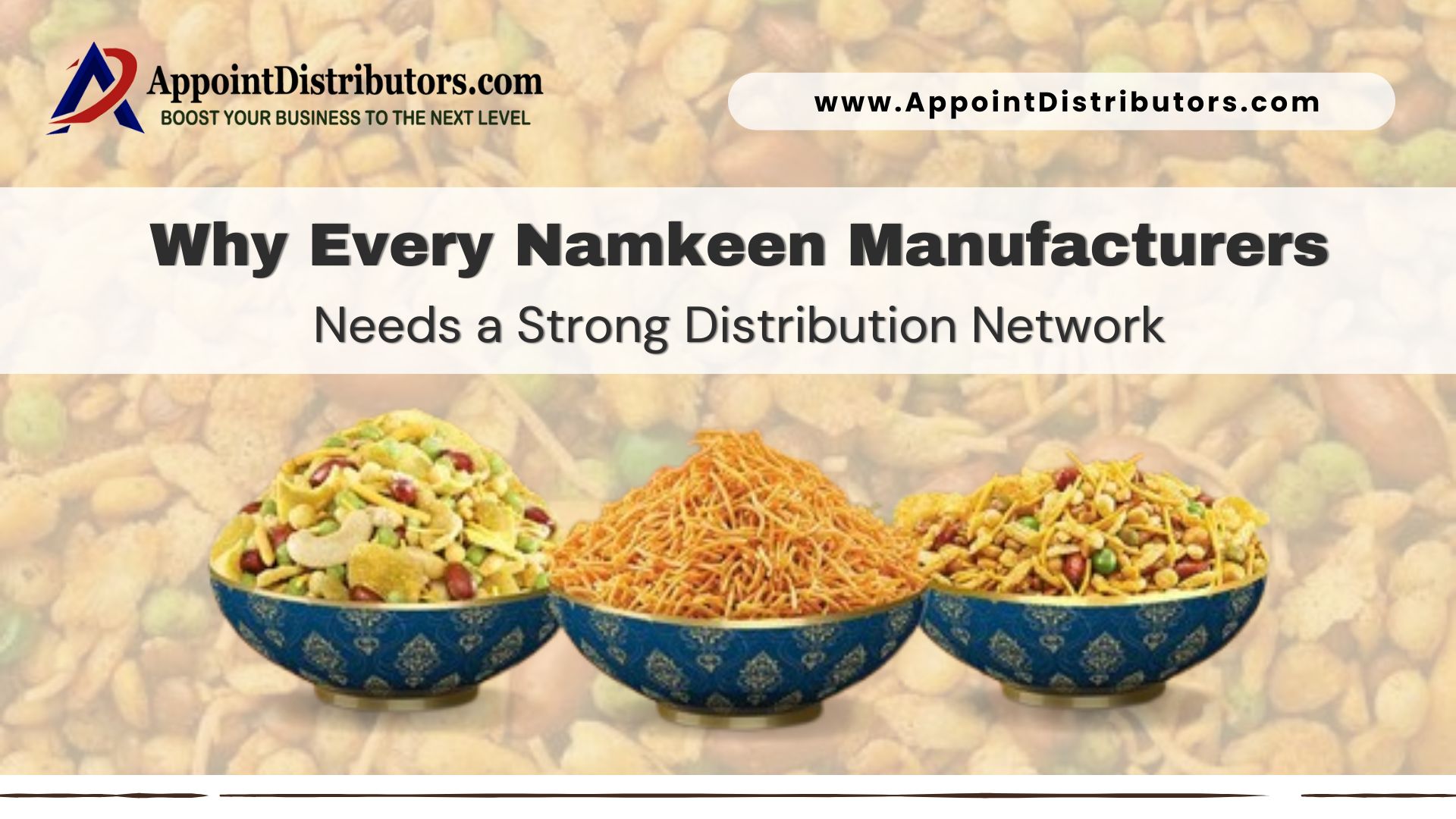 Why Every Namkeen Manufacturers Needs a Strong Distribution Network