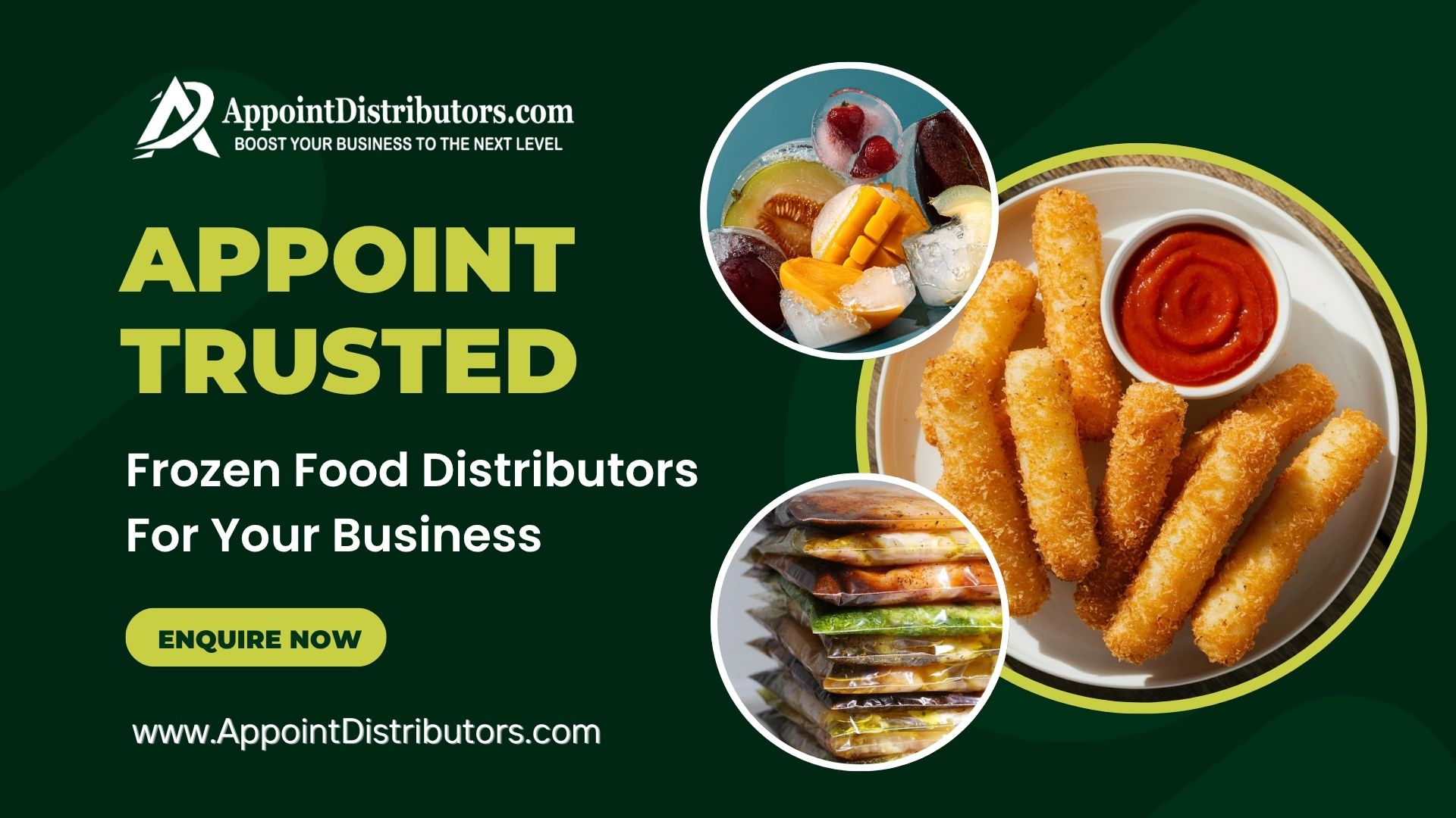 Appoint Trusted Frozen Food Distributors for Your Business