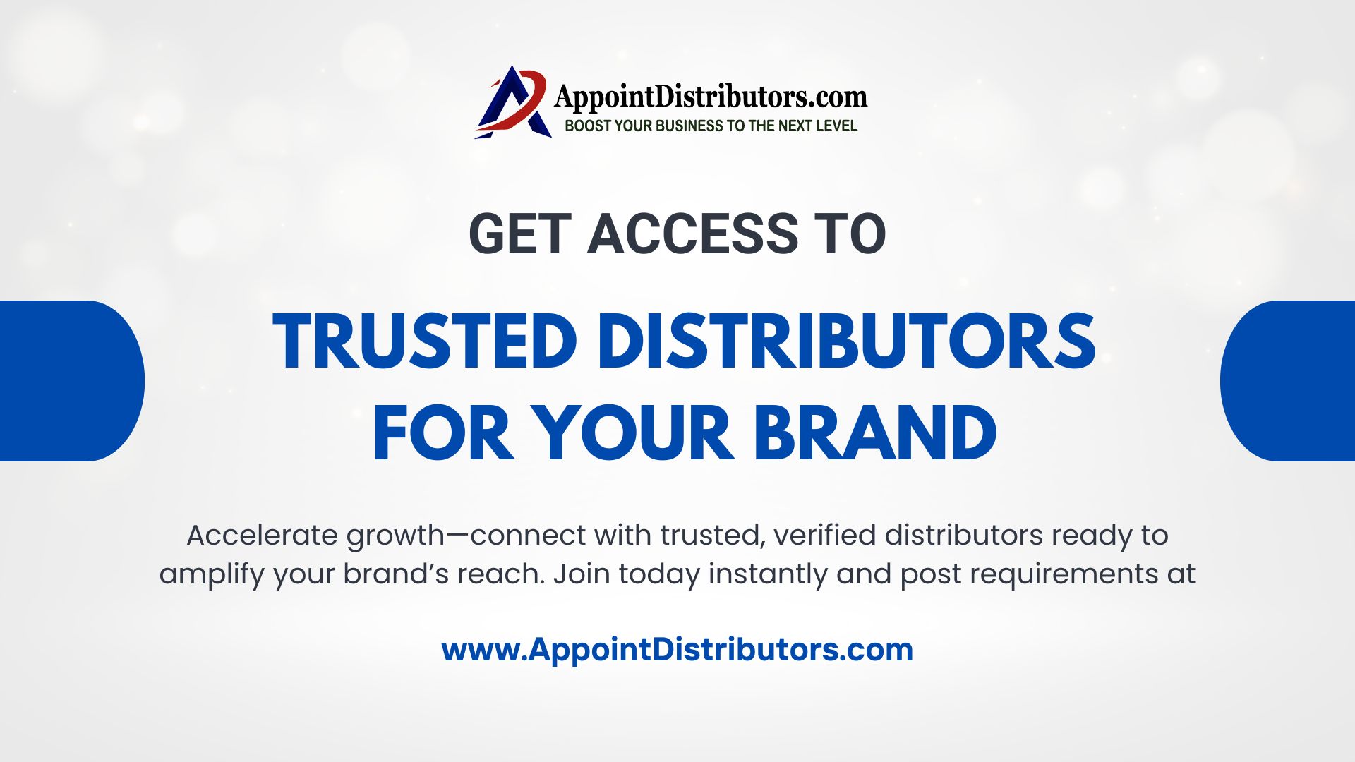Get Access to Trusted Distributors for your brand