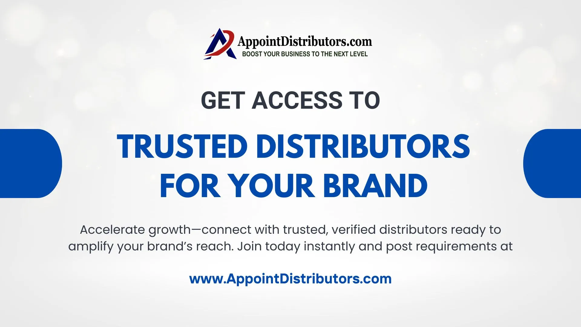 Get Access to Trusted Distributors for your brand