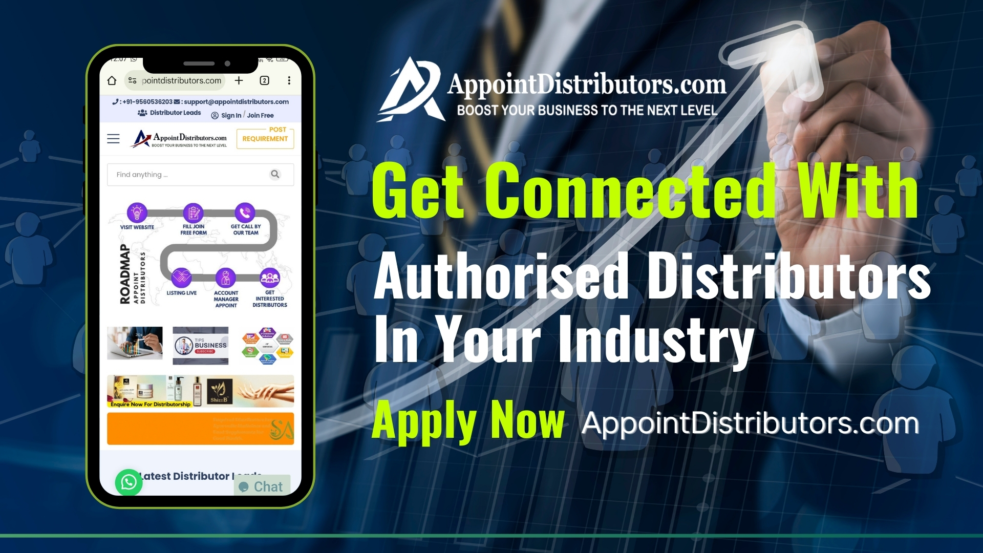 Get Connected with Authorised Distributors in Your Industry