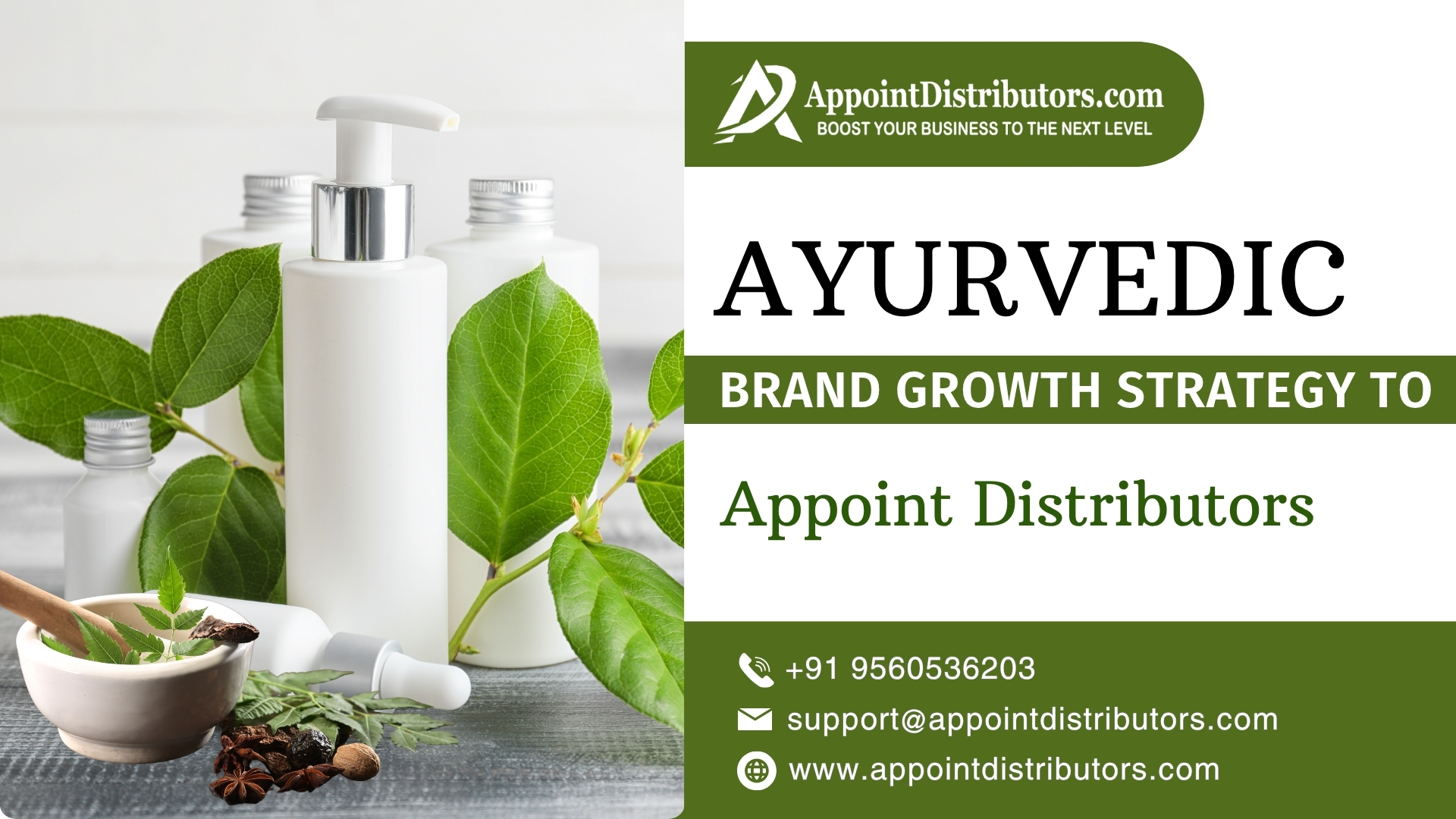Ayurvedic Brand Growth Strategy to Appoint Distributors