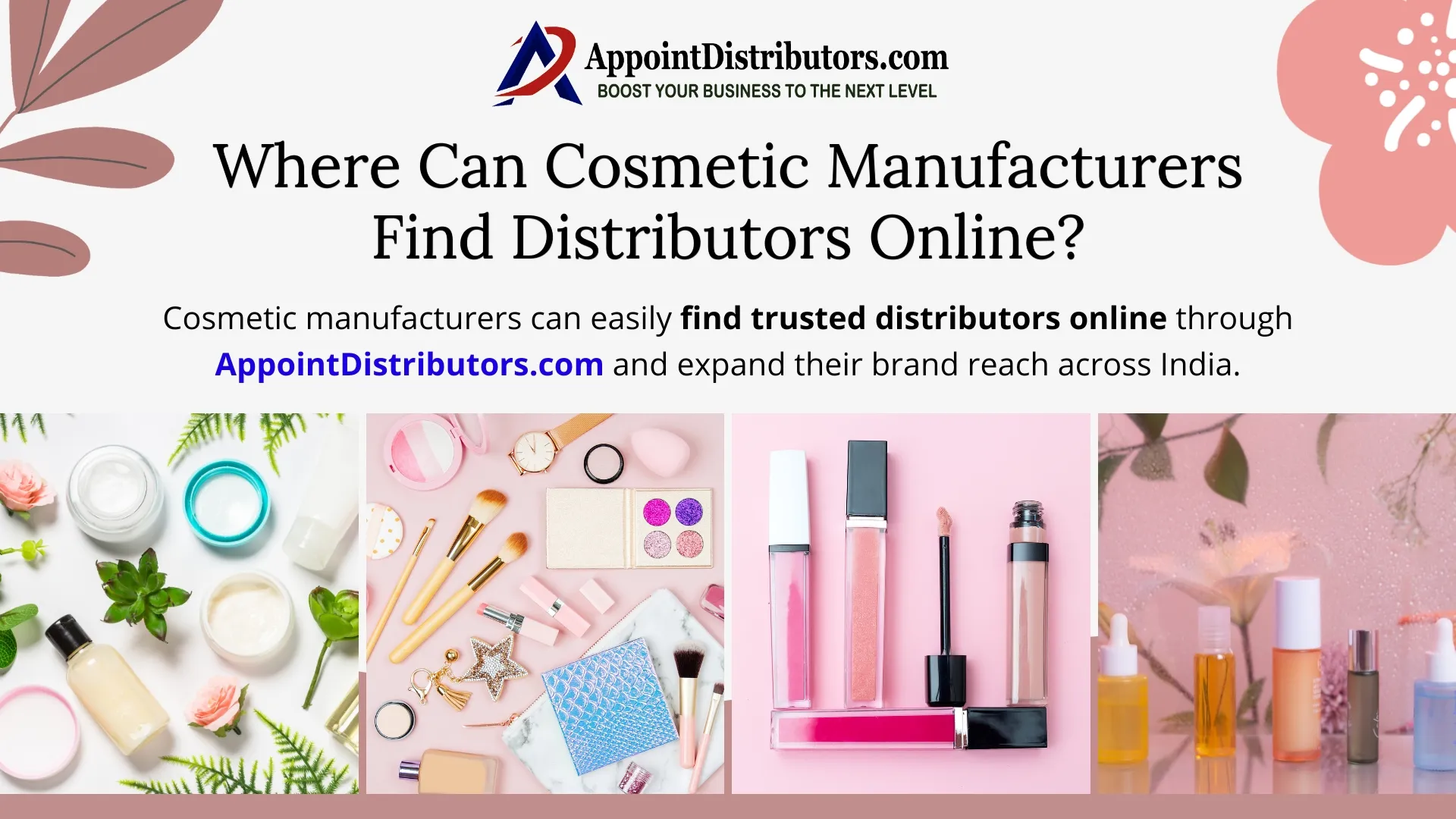 Where Can Cosmetic Manufacturers Find Distributors Online?