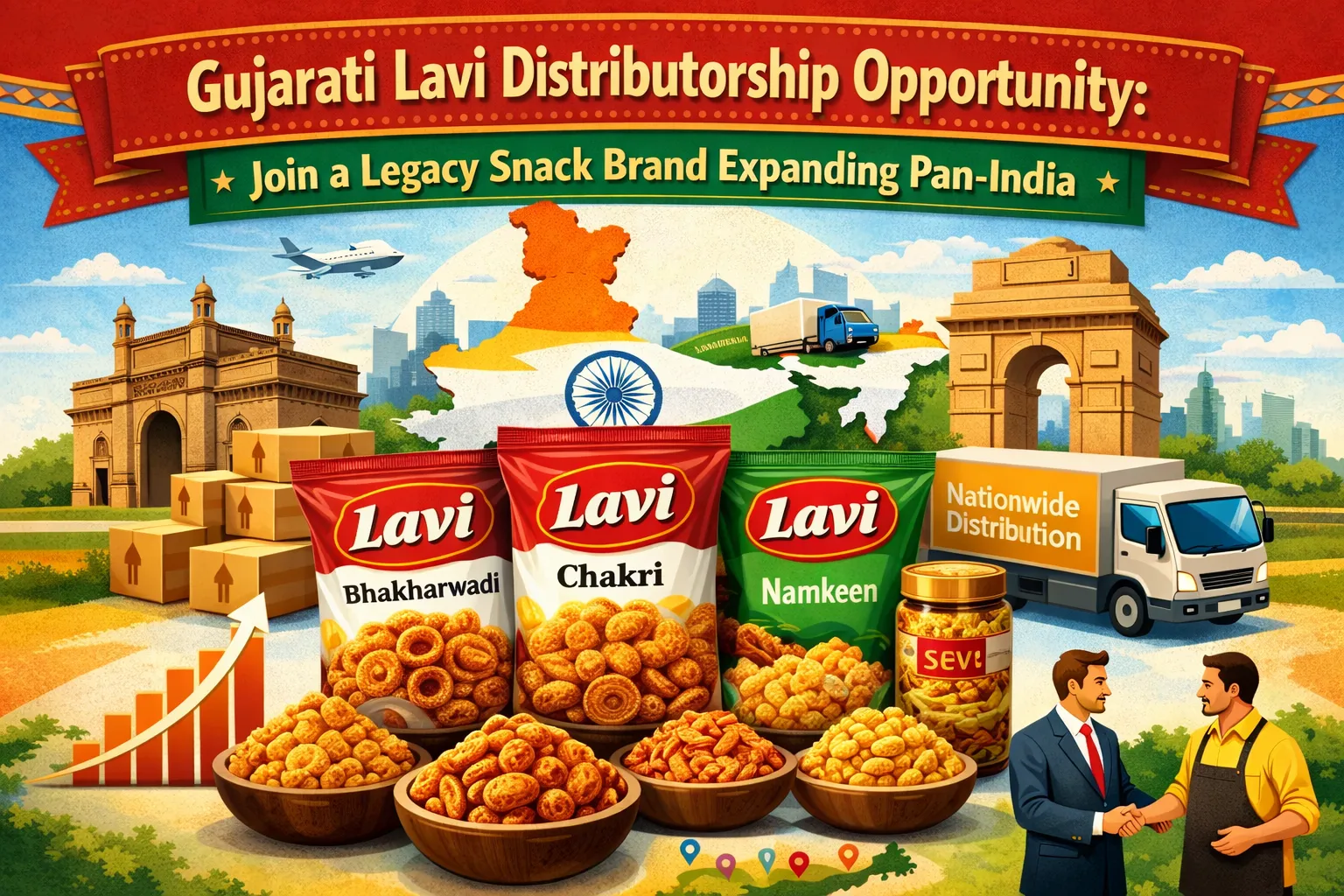 Gujarati Lavi Distributorship Opportunity Join a Legacy Snack Brand Expanding Pan-India