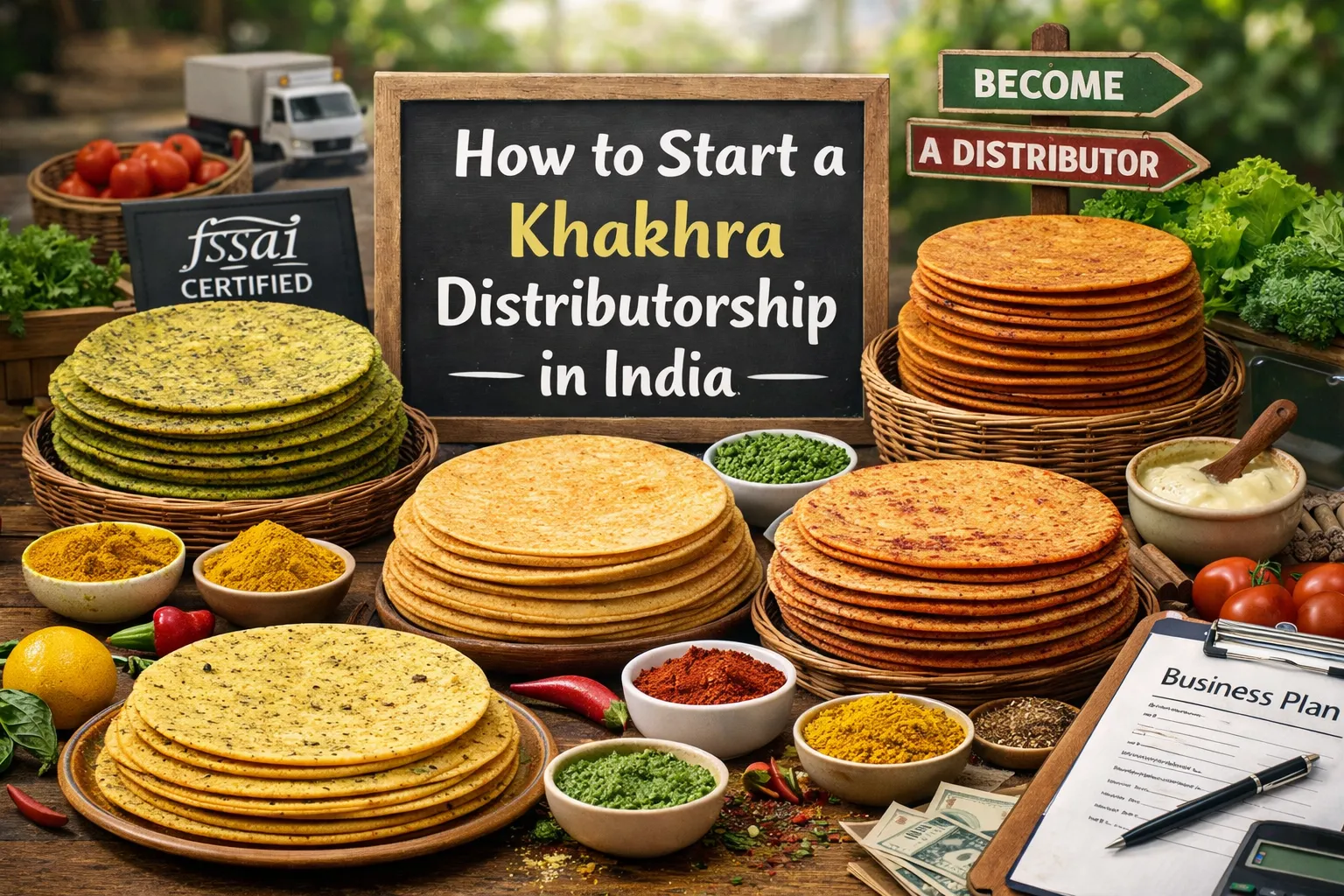 How to Start a Khakhra Distributorship in India