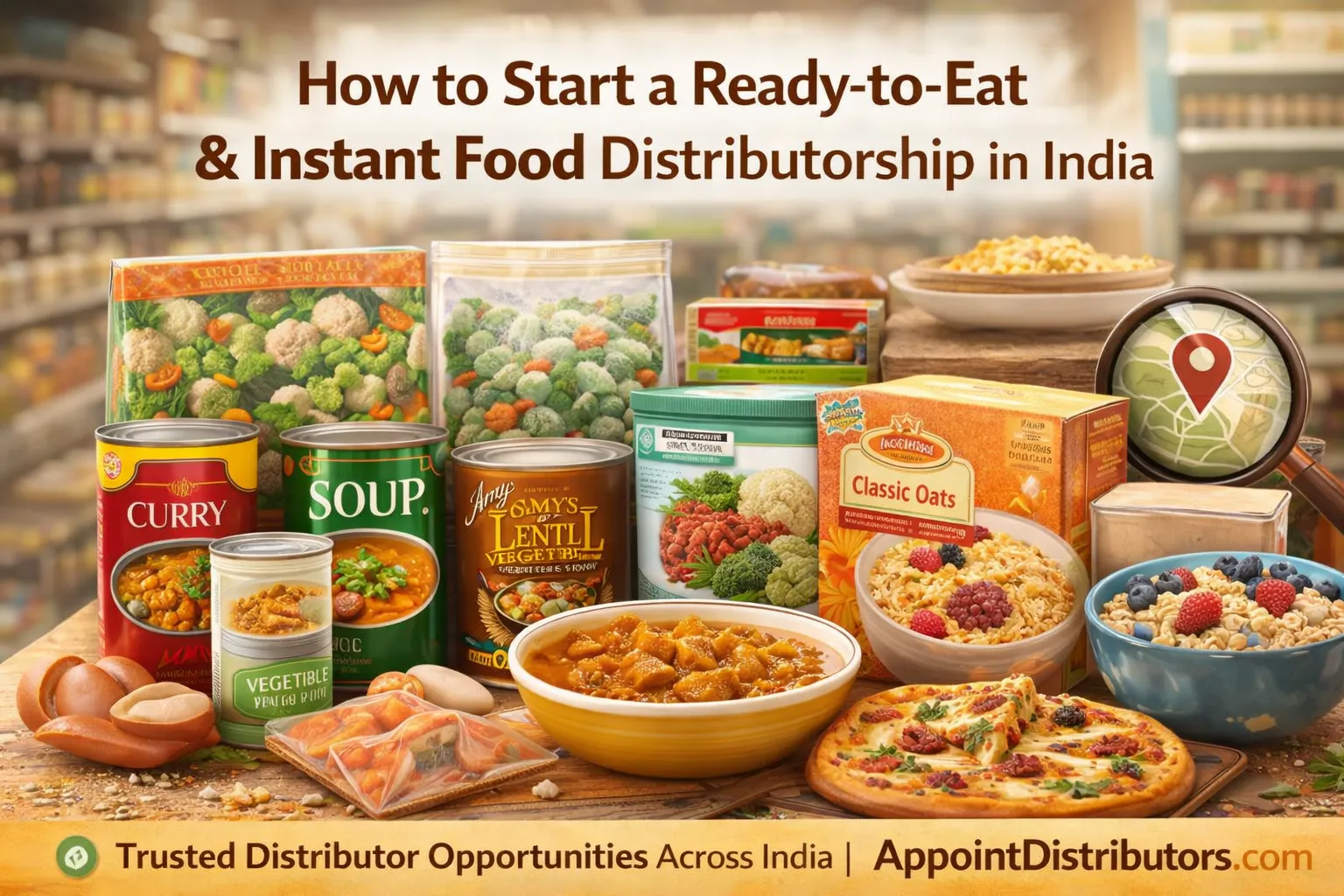 Ready-to-Eat & Instant Food Distributorship in India
