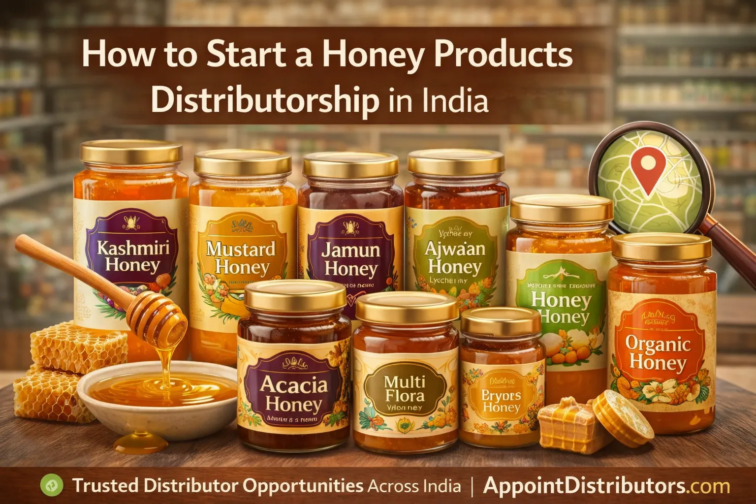 Honey Products Distribution Business in India |