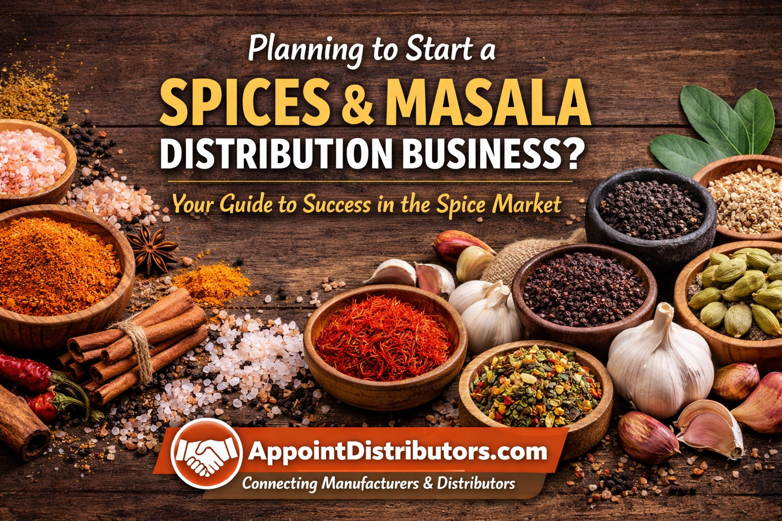 Planning to Start a Spices & Masala Distribution Business in India