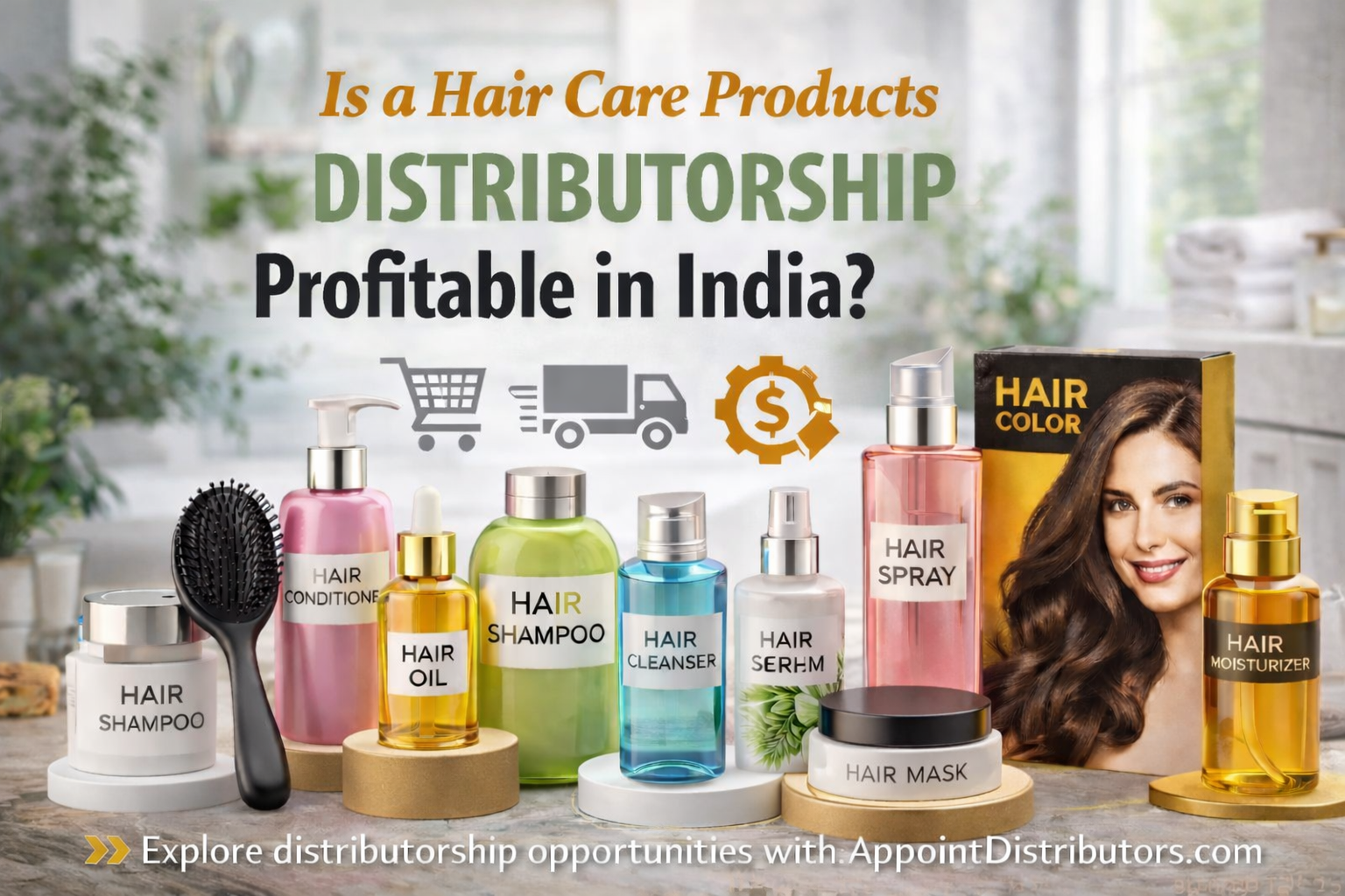 Is a Hair Care Products Distributorship Profitable in India