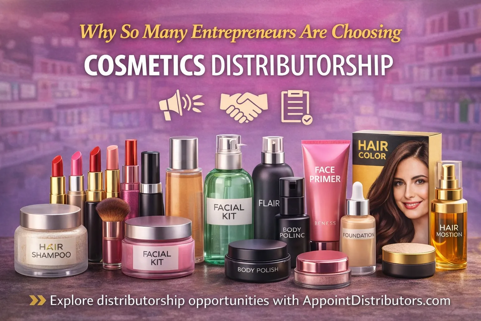 Why Entrepreneurs Are Choosing Cosmetics Distributorship Business in India