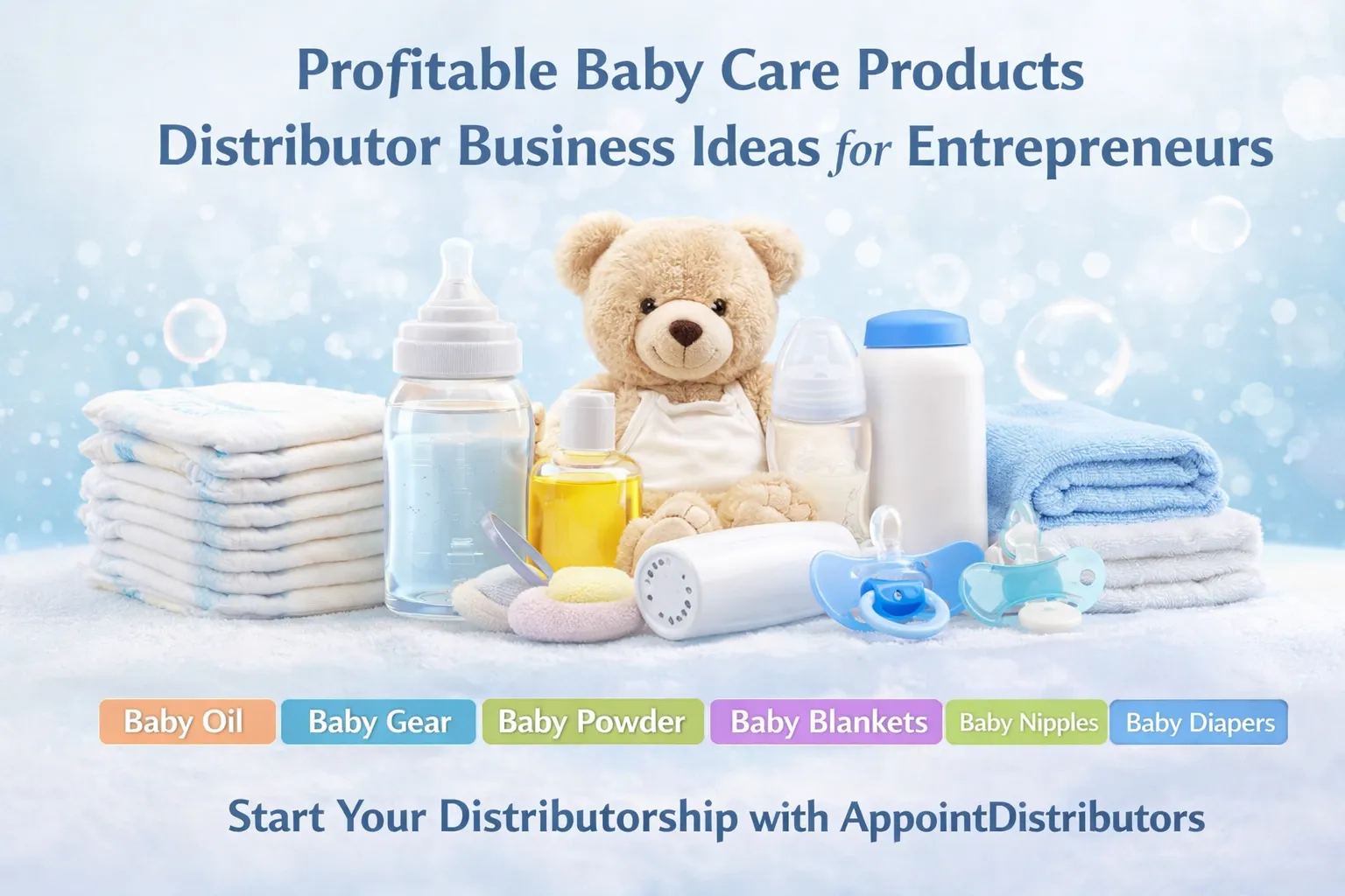 Profitable Baby Care Products Distributor Business Ideas for Entrepreneurs