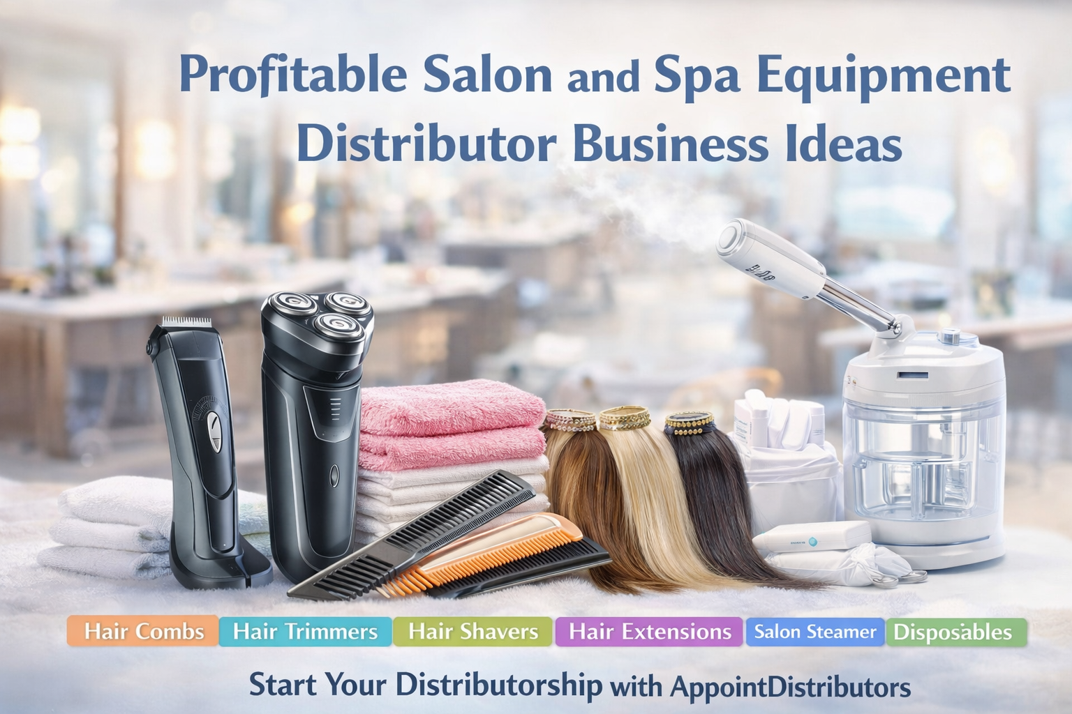 Profitable Salon and Spa Equipment Distributor Business Ideas