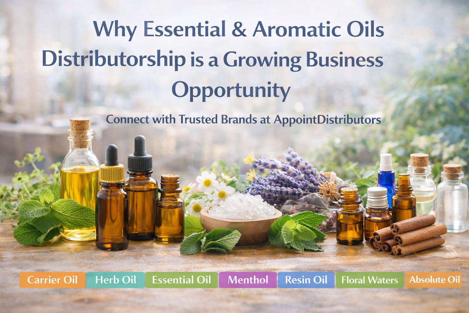 Why Essential & Aromatic Oils Distributorship is a Growing Business Opportunity