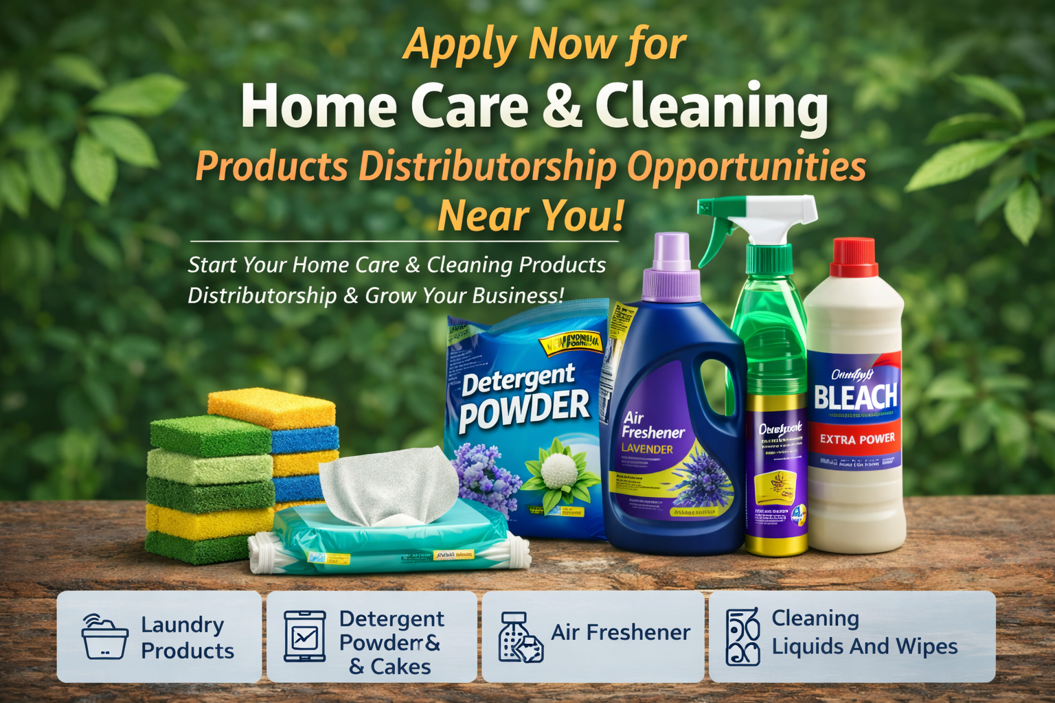 Top Reasons to Start a Home Care & Cleaning Products Distributorship in India