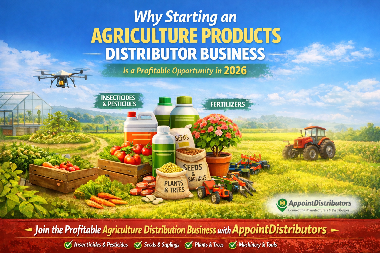 Why Starting an Agriculture Products Distributor Business is a Profitable Opportunity in 2026