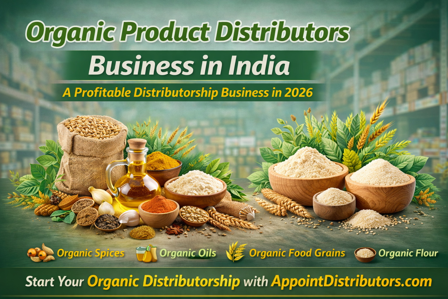 Organic Product Distributors Business in India