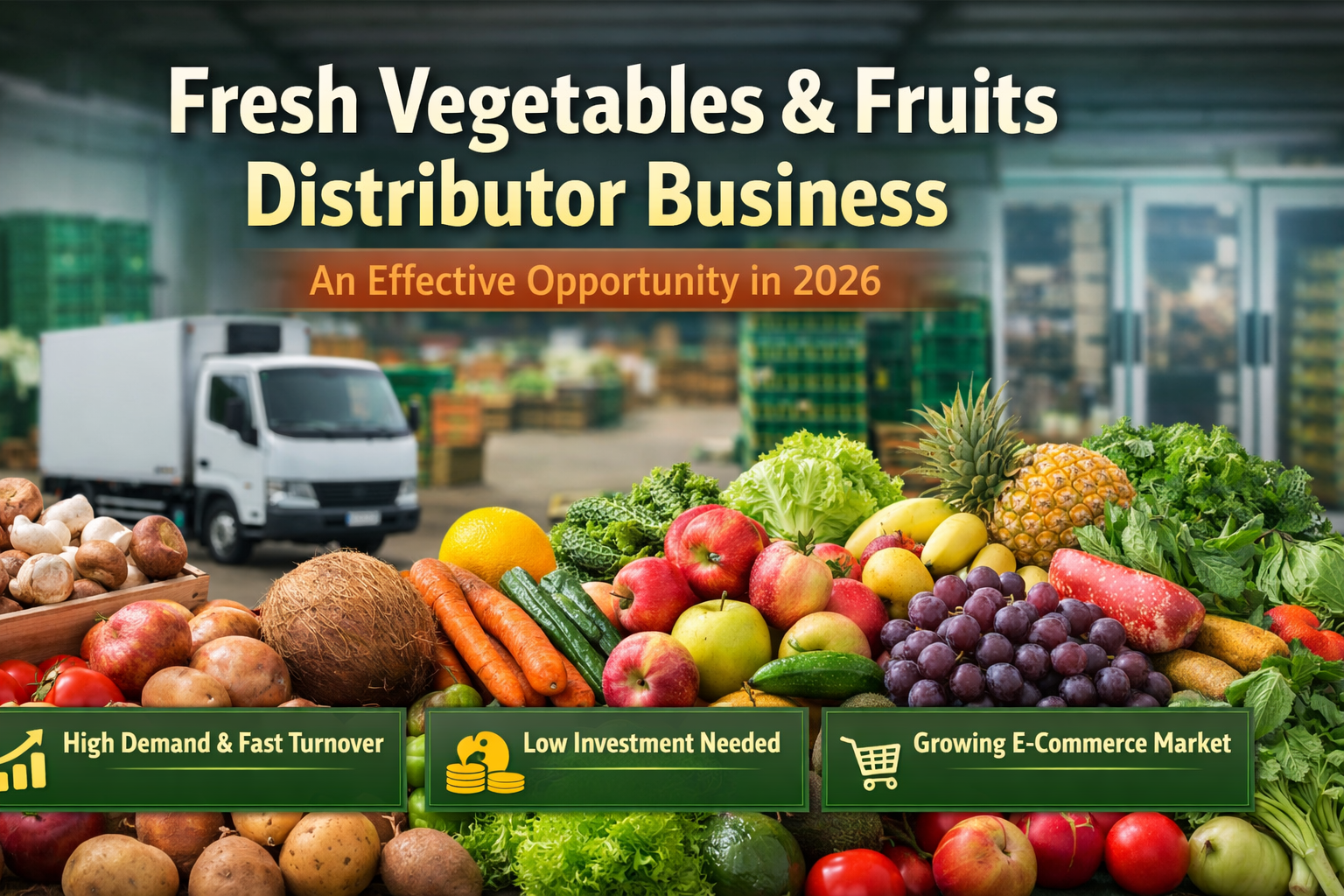 Fresh Vegetables & Fruits Distributor Business – An Effective Opportunity In 2026