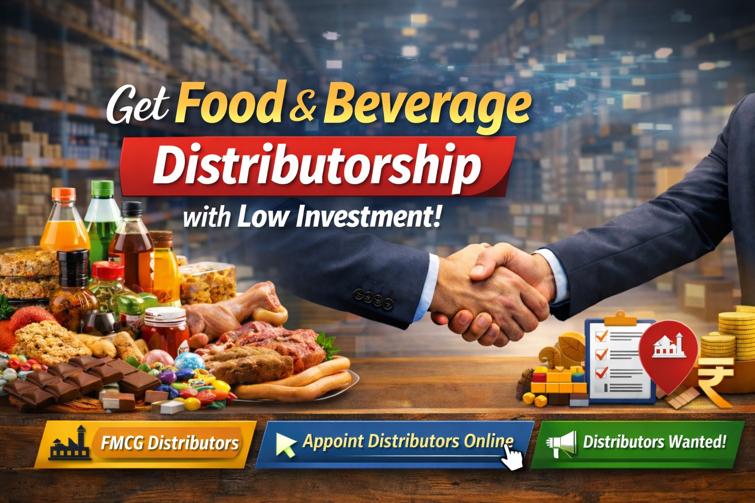 FMCG Product Distributorship | Start FMCG Distributor Business in India