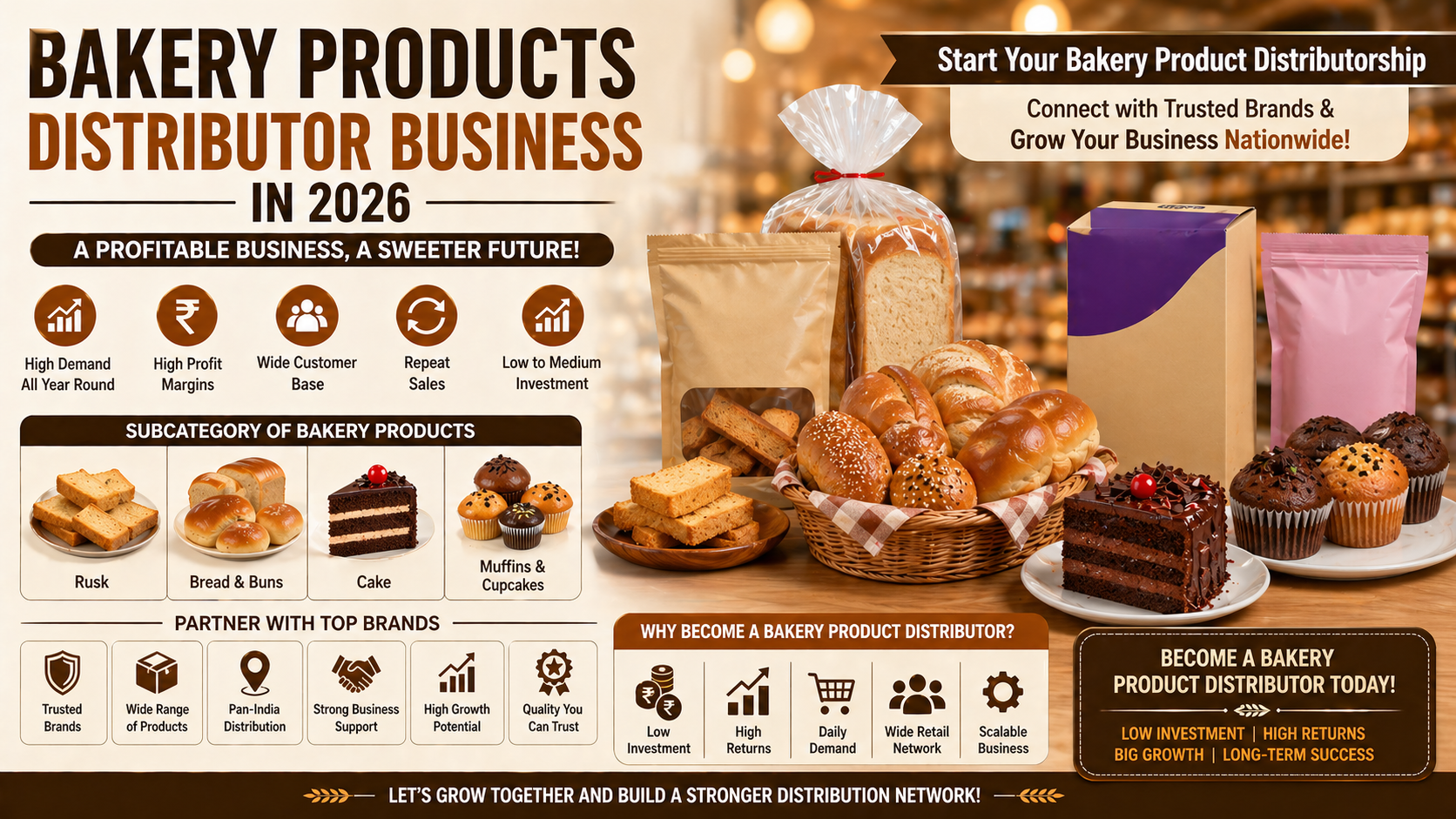 Bakery Products Distributor Business in 2026 | Bakery Product Distributorship Guide