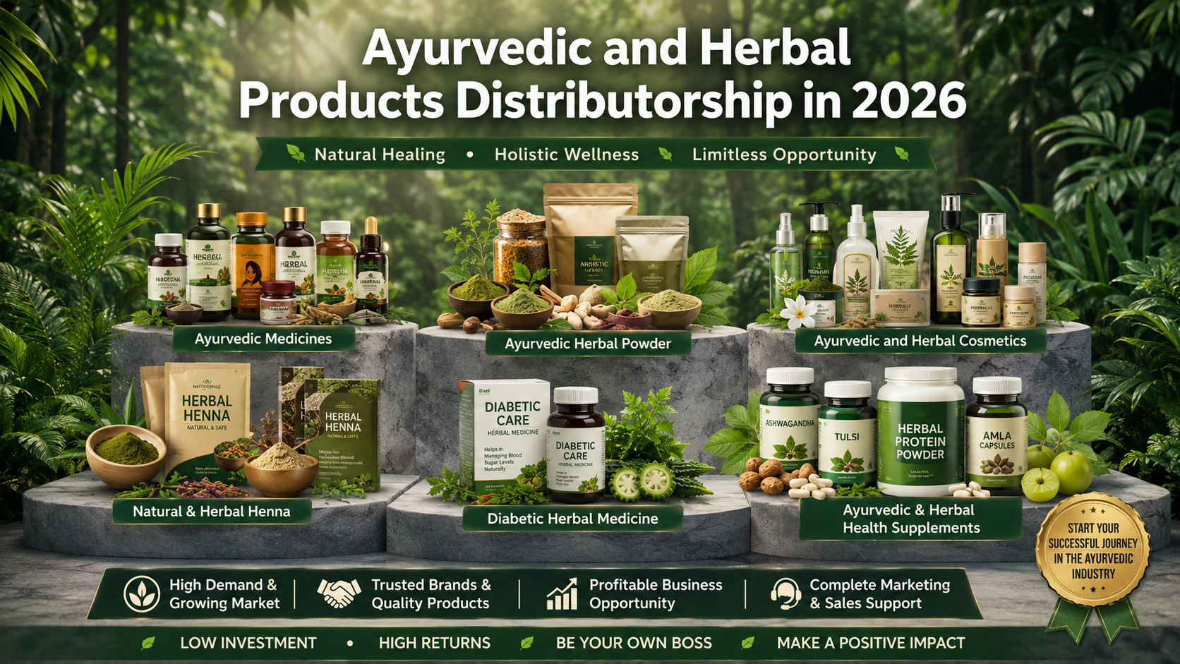 Ayurvedic and Herbal Products Distributorship | appointdistributors.com