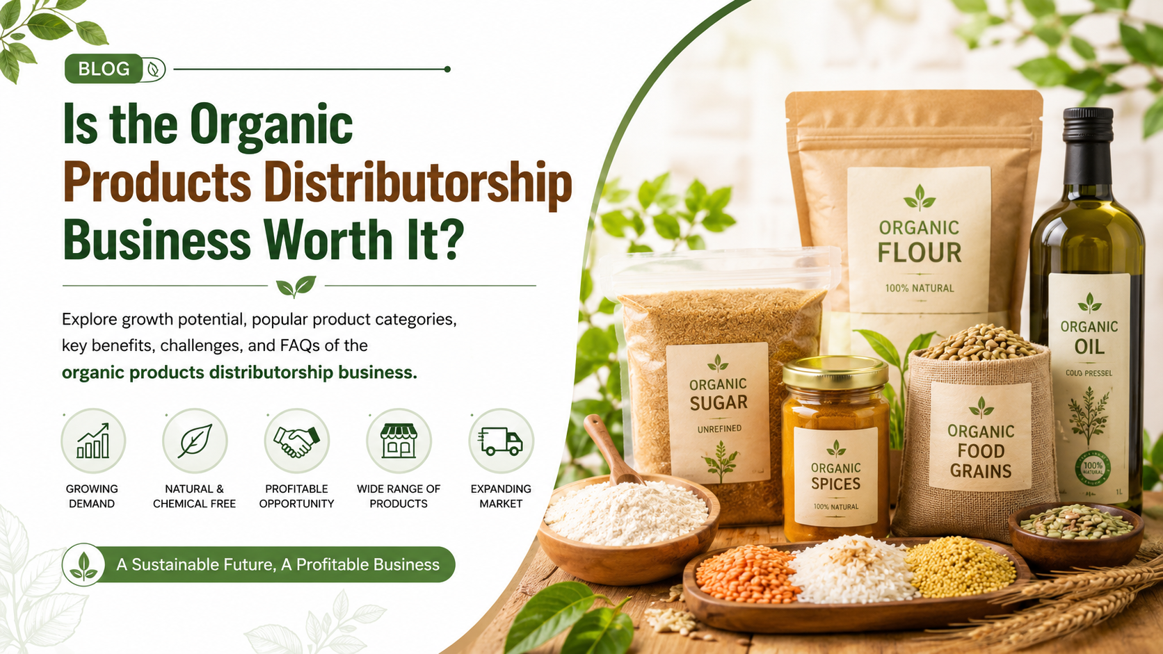 Is Organic Products Distributorship Business Worth It in India?