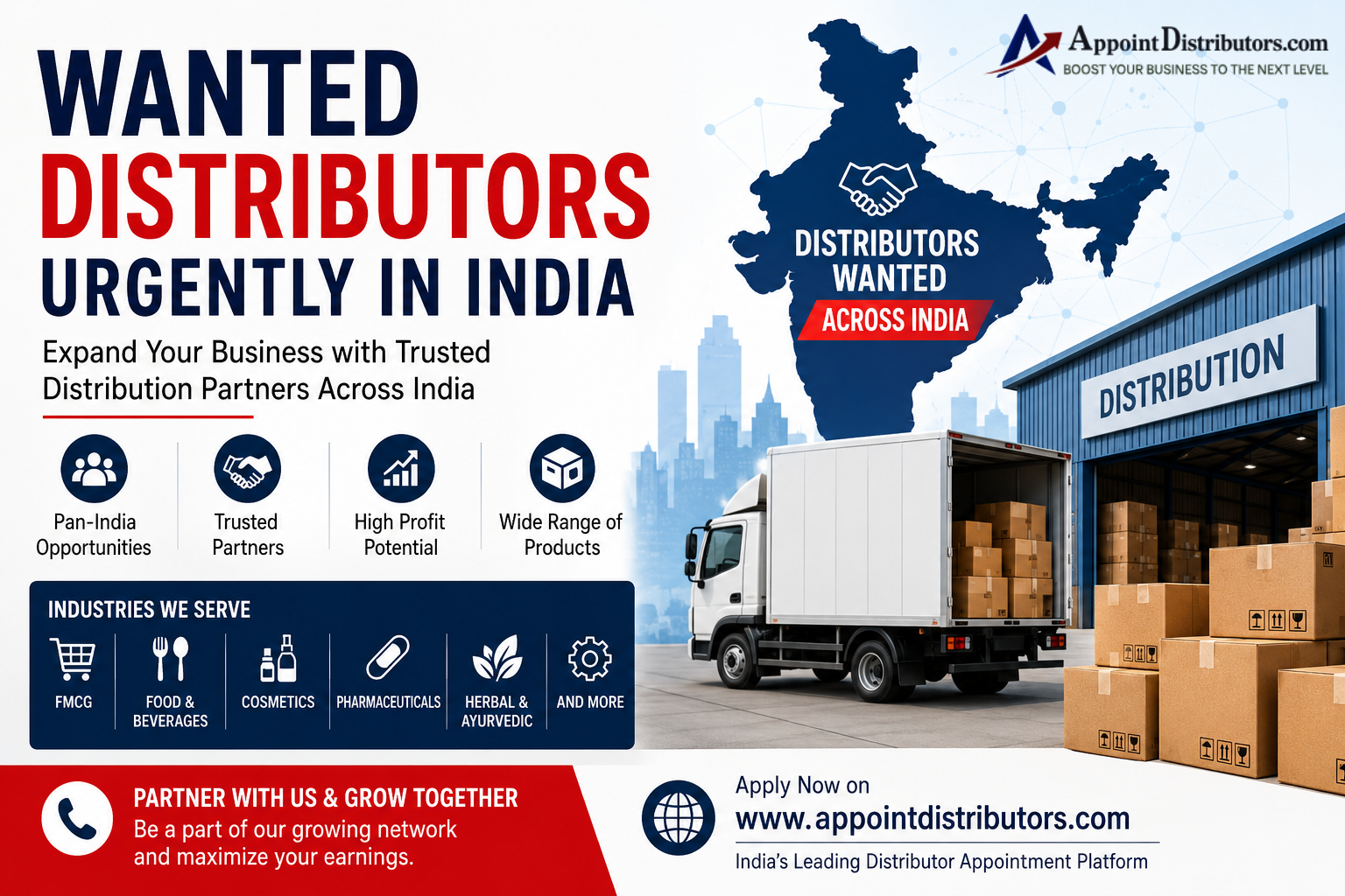 Wanted Distributors Urgently in India | Find Trusted Distributors