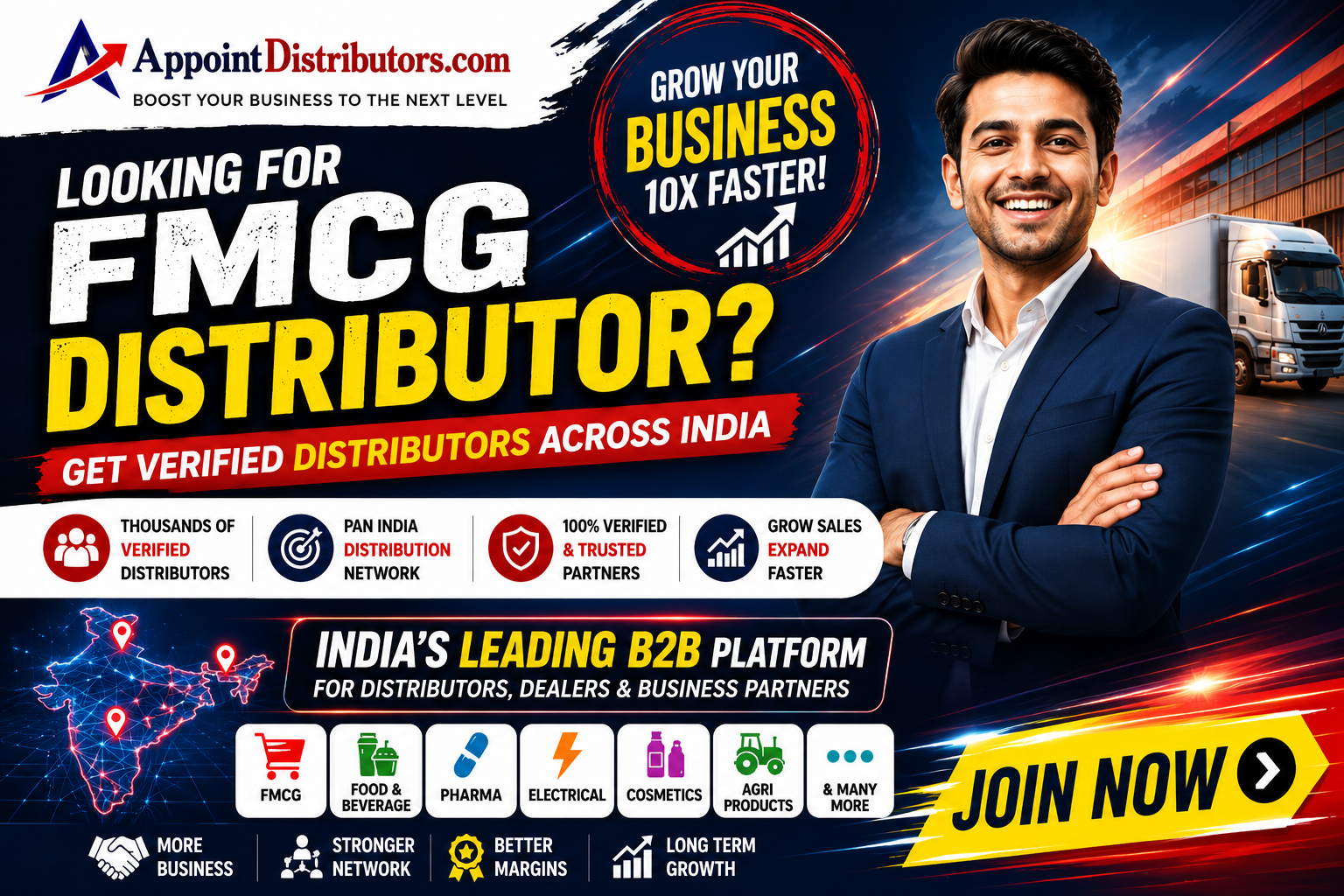 How to Get FMCG Distributorship in India (2026 Guide): Start a Profitable FMCG Business with the Right Distributor Network