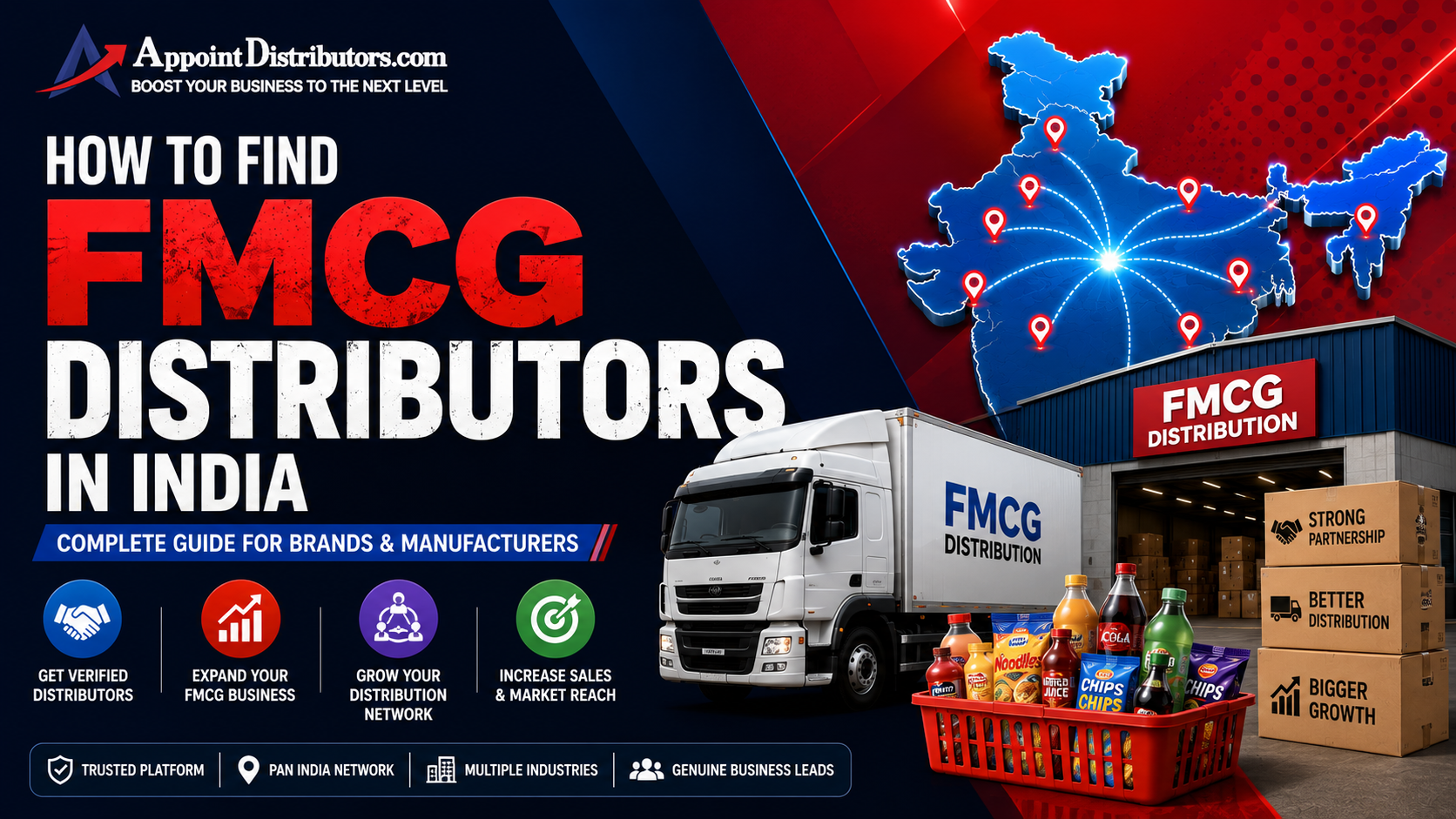 How to Find FMCG Distributors in India | Complete Guide for Brands (2026)