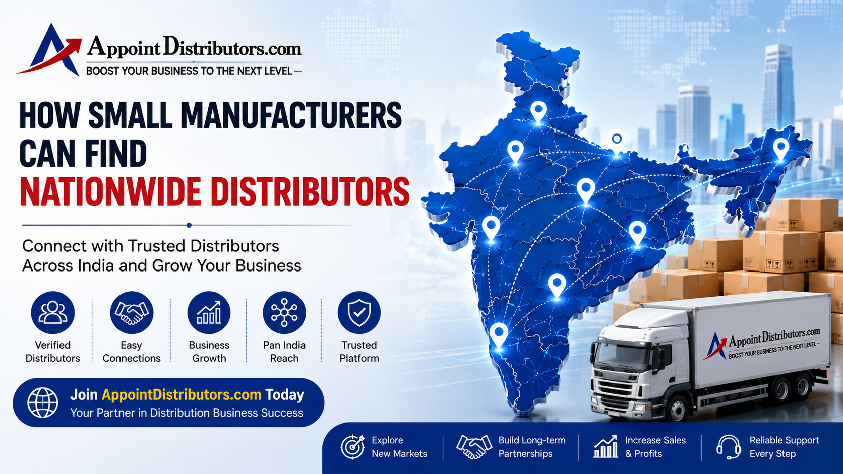 How Small Manufacturers Can Find Nationwide Distributors | AppointDistributors